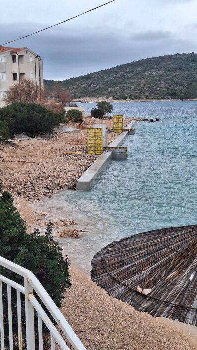 Izrada obalnog zida Općina Rogoznica